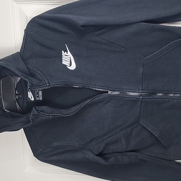 Nike Jacket Unisex Size M. Black zip up hoodie - Picture 6 of 11